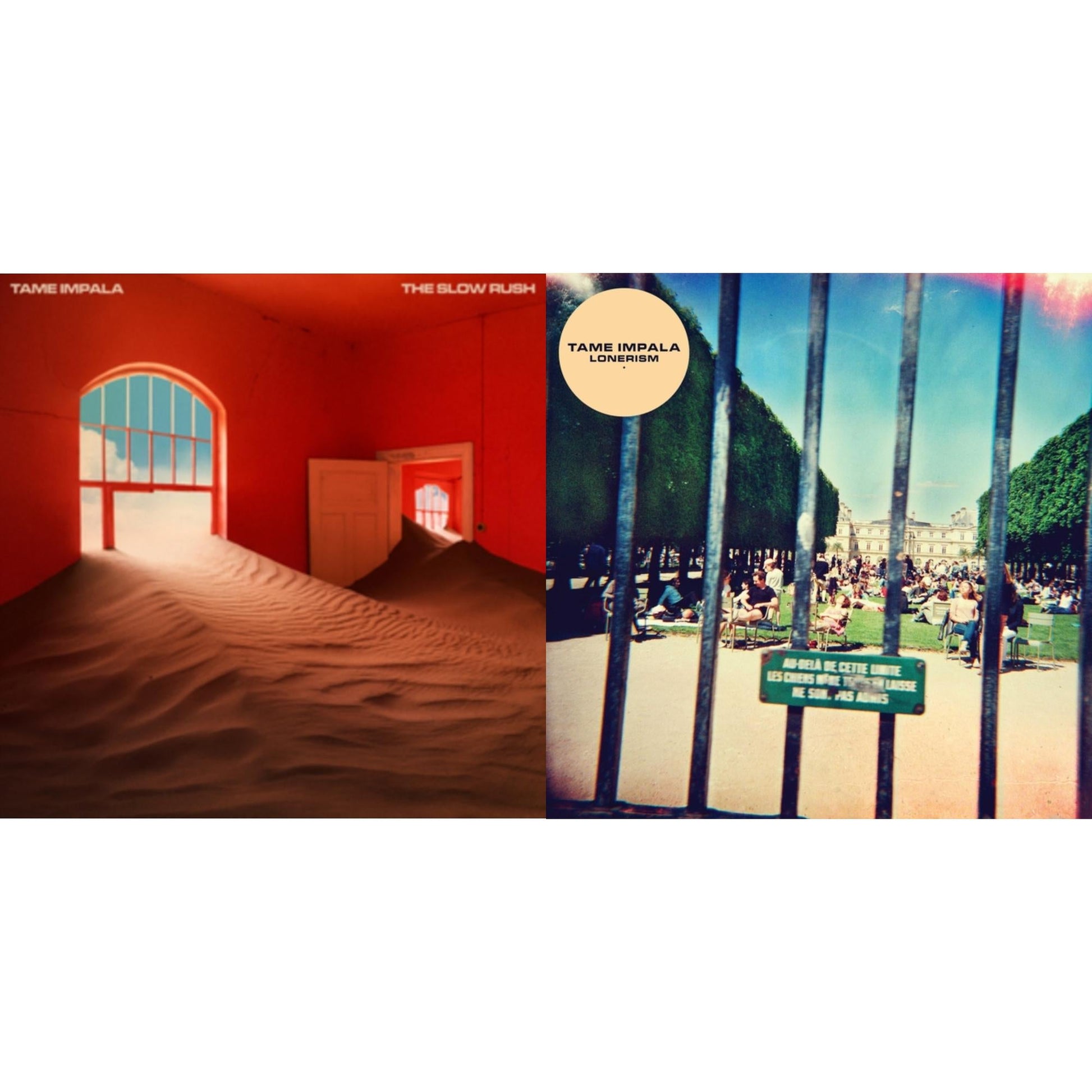 This is a 2 LP Vinyl SKU bundle.
1.This LP Vinyl is brand new.Format: LP VinylMusic Style: Indie PopThis item's title is: Slow Rush (2LP)Artist: Tame ImpalaLabel: INTERSCOPEBarcode: 602577579561Release Date: 2/26/2020
2.This LP Vinyl is brand new.