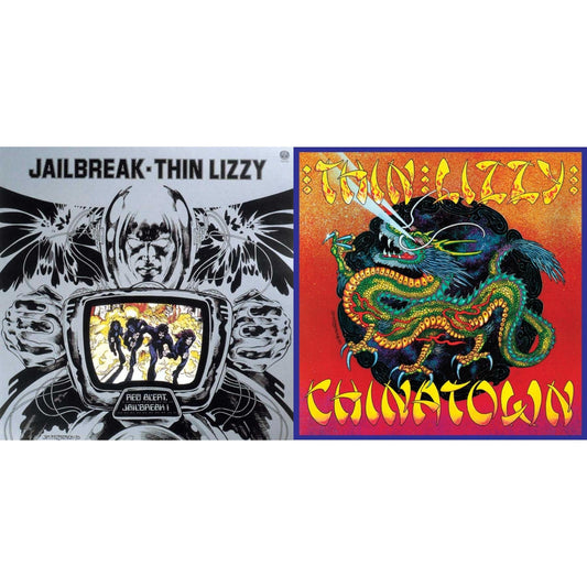 Jailbreak & Chinatown (Clear Red LP Vinyl/Anniversary Edition/Limited)