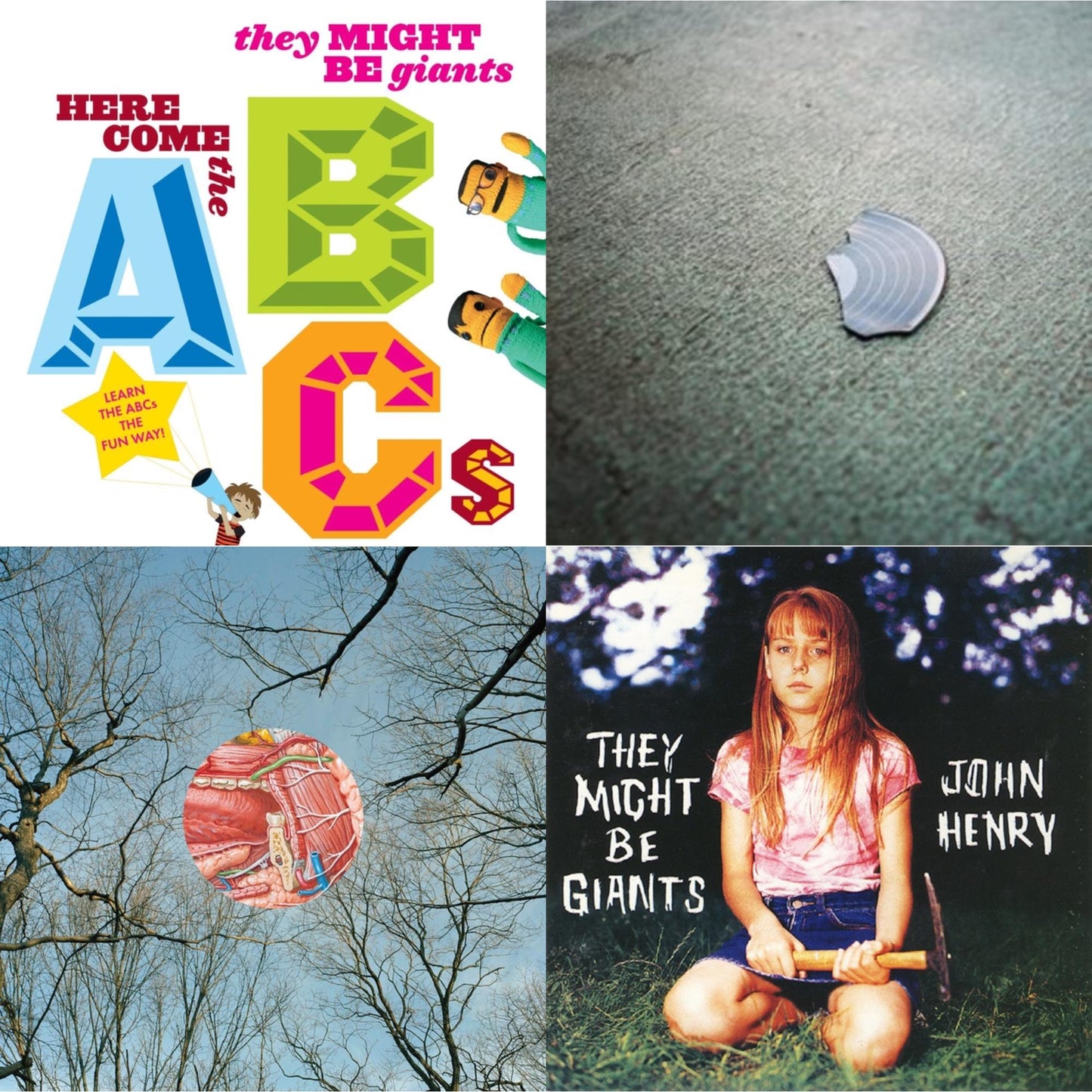 Here Come The Abcs (Clear LP Vinyl) & Book & Glean (Clear W/ Red Whisps LP Vinyl) & John Henry (180G/Violet Vinyl/2LP)