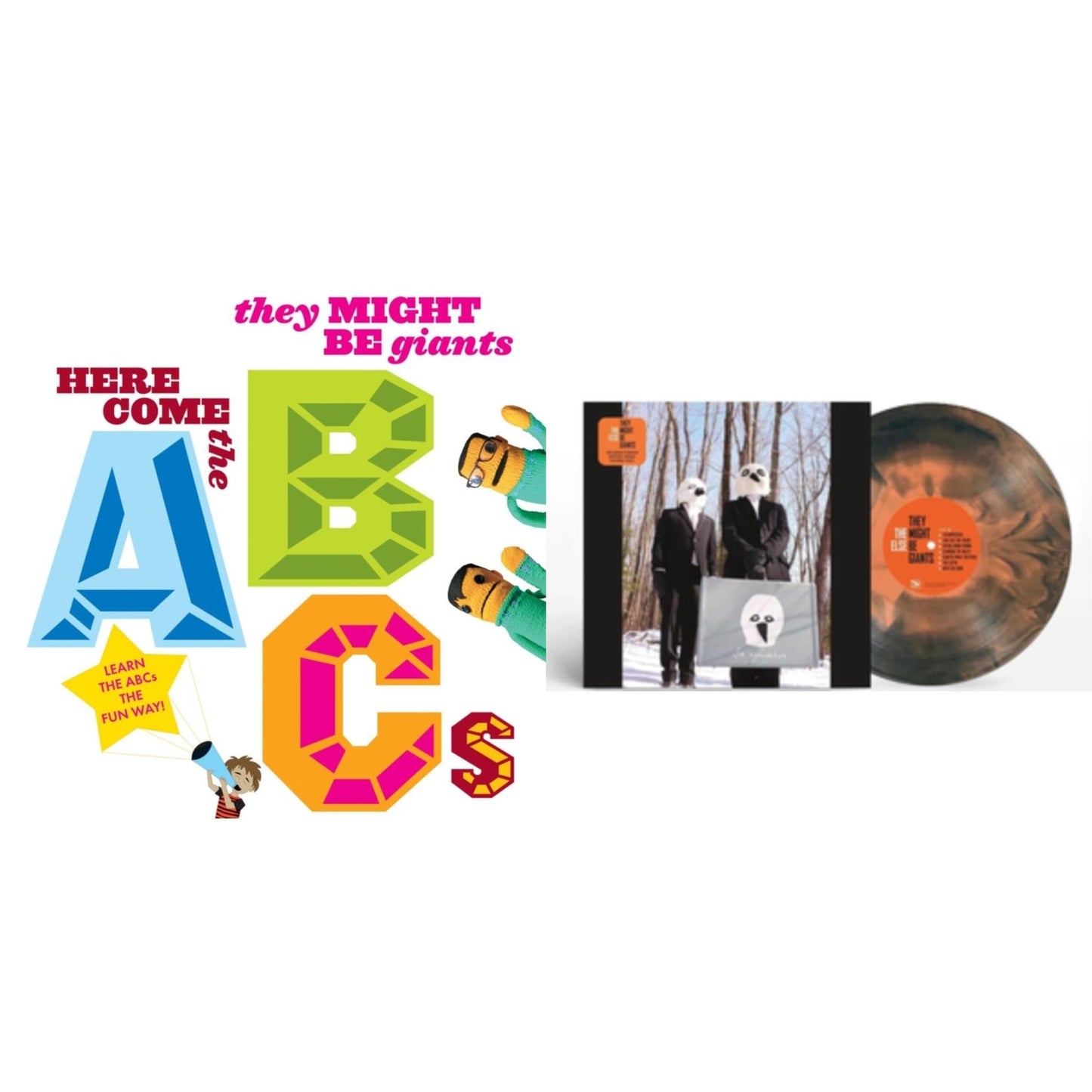Here Come The Abcs (Clear LP Vinyl) & Else (180G/Pumpkin Mystery Smoke LP Vinyl)