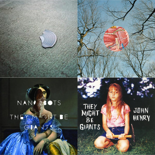 Book & Glean (Clear W/ Red Whisps LP Vinyl) & Nanobots (Cobalt Blue LP Vinyl) & John Henry (180G/Violet Vinyl/2LP)
