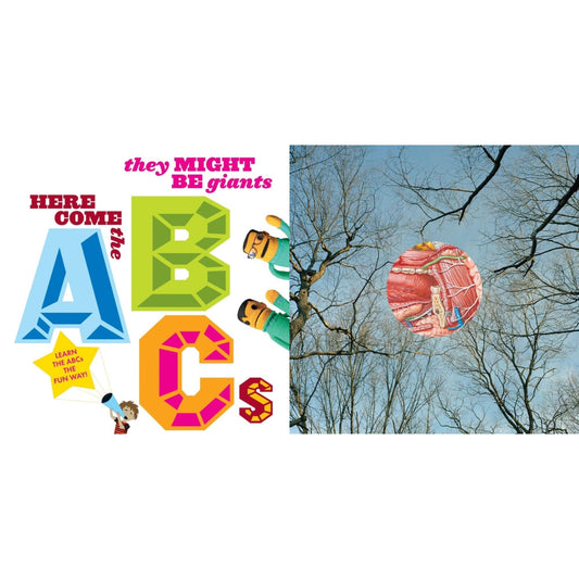 Here Come The Abcs (Clear LP Vinyl) & Glean (Clear W/ Red Whisps LP Vinyl)