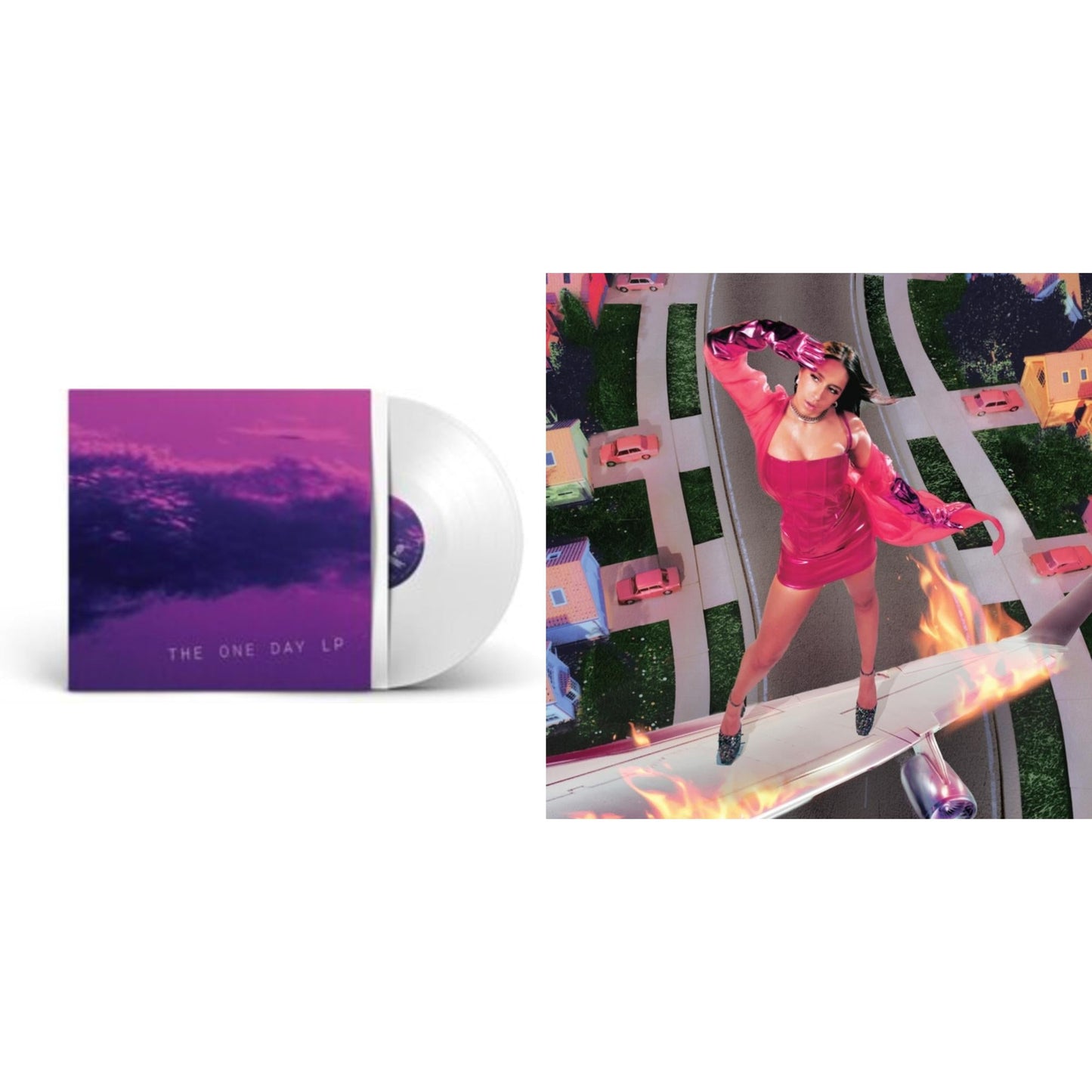 This is a 2 LP Vinyl SKU bundle.
1.This LP Vinyl is brand new.Format: LP VinylThis item's title is: One Day (White LP Vinyl)Artist: Tate McraeBarcode: 067003141215Release Date: 7/19/2024
2.This LP Vinyl is brand new.