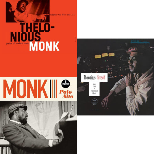 Genius Of Modern Music, Vol. 2 (Blue Note Classic LP Vinyl Edition) (180G) & Palo Alto & Thelonious Himself (Original Jazz Classics Series) (180G)