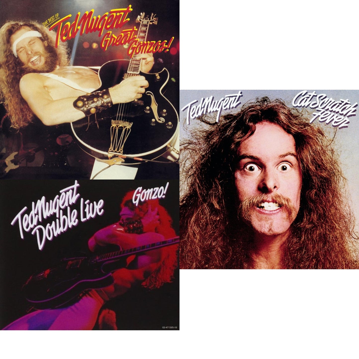 Great Gonzos: Best Of Ted Nugent & Double Live Gonzo & Cat Scratch Fever