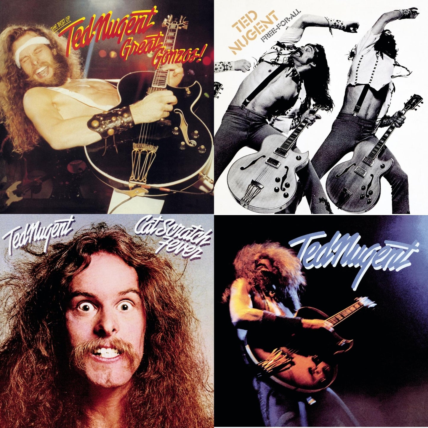 Great Gonzos: Best Of Ted Nugent & Free-For-All & Cat Scratch Fever & Ted Nugent
