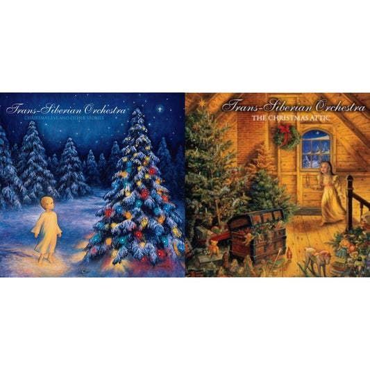 Christmas Eve & Other Stories (Clear Vinyl/2LP) (Atl75) & Christmas Attic (2LP)