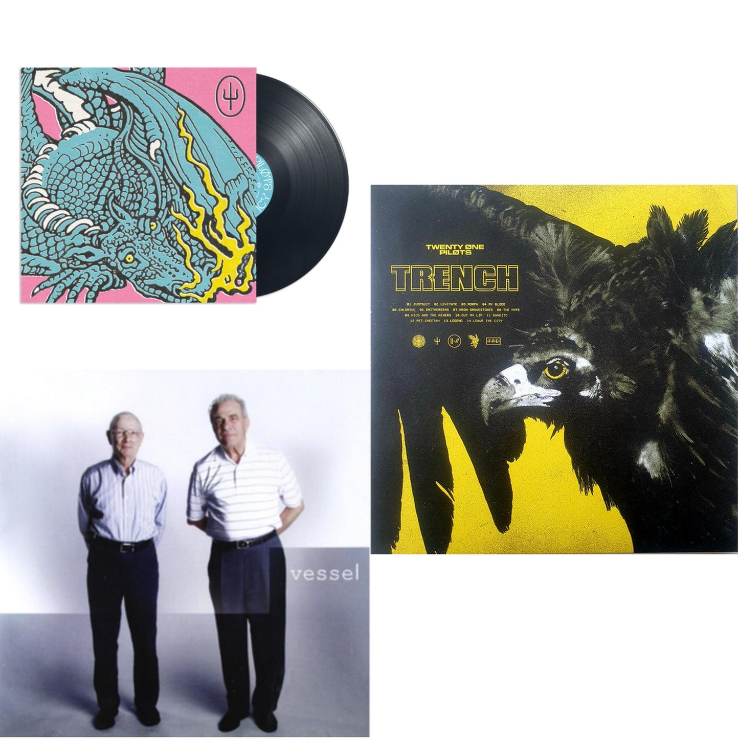 Scaled & Icy & Trench (2LP/Dl Code) & Vessel