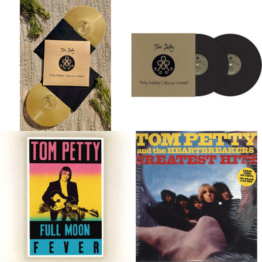 Finding Wildflowers (Alternate Versions) (2LP/Gold Vinyl) (I) & Finding Wildflowers (Alternate Versions) (2LP) & Full Moon Fever (180G) & Greatest Hits (2LP)