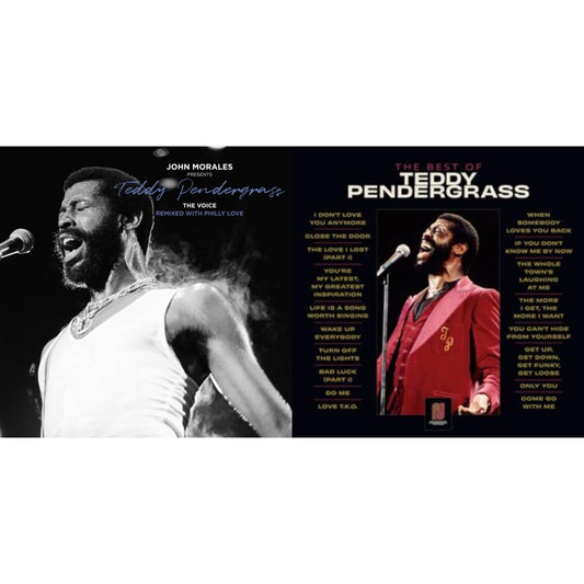 Best Of Teddy Pendergrass (2LP) & John Morales Presents Teddy Pendergrass - The Voice - Remixed With Philly Love (3LP)