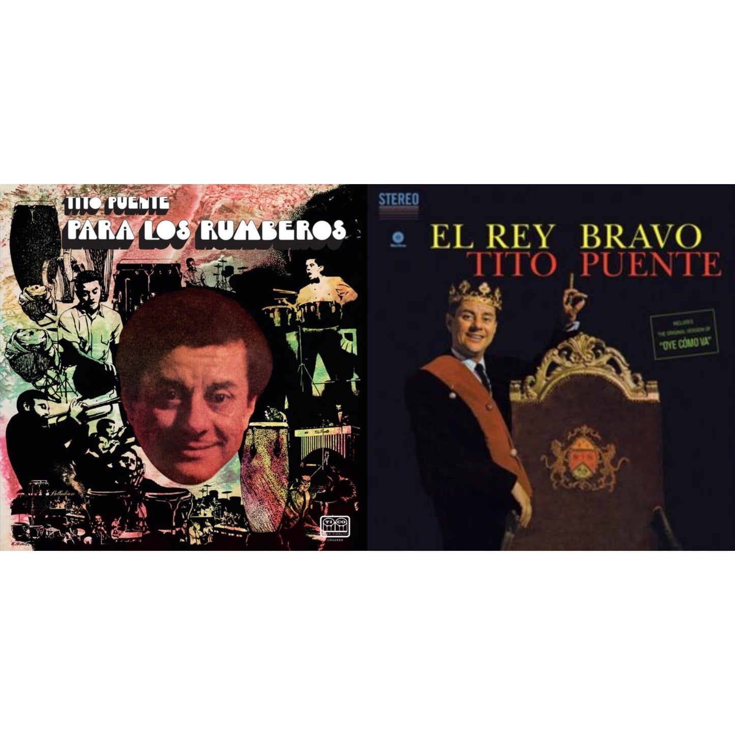 Tito Puente - El Rey Bravo & Para Los Rumberos (Green Guava LP Vinyl)