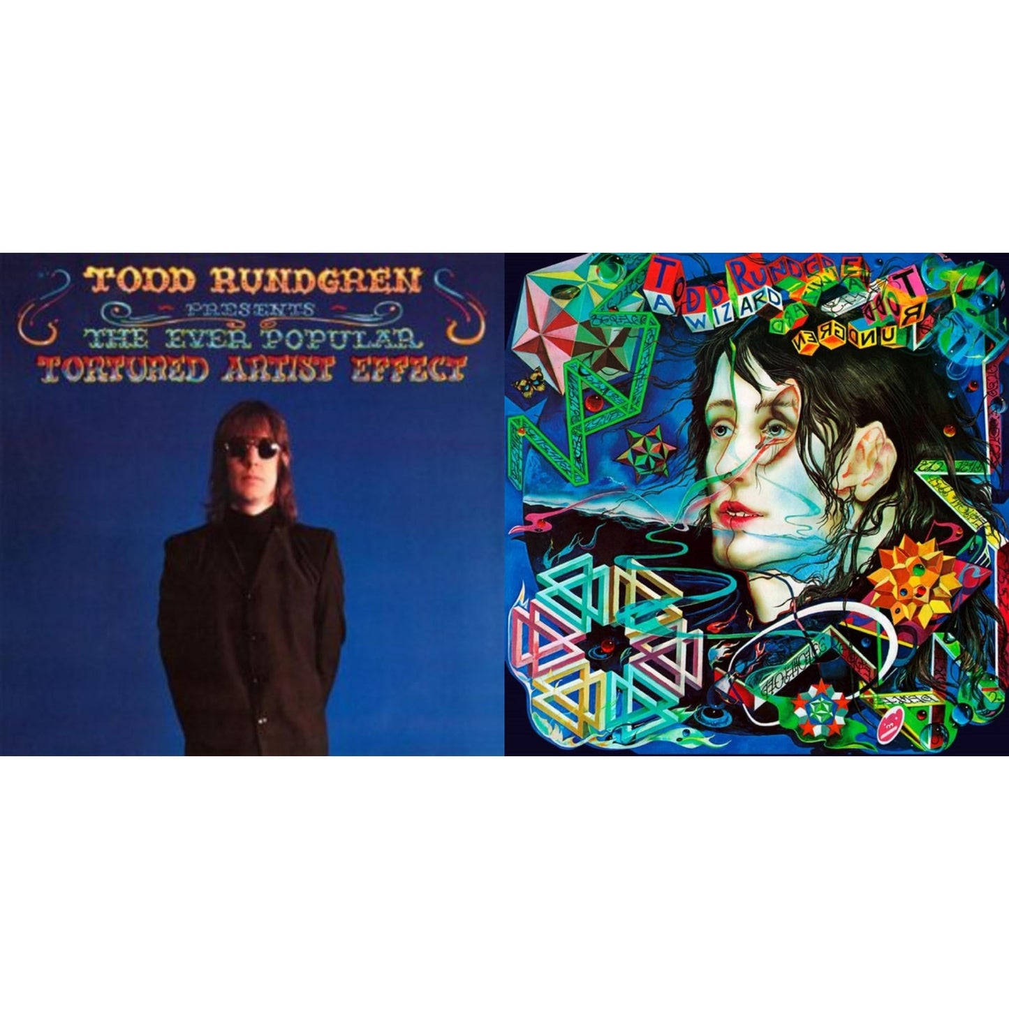 Todd Rundgren - Wizard A True Star (Turquoise Blue Vinyl/Limited/2LP/Tour Edition/Gatefold Cover/180G) & Ever Popular Tortured Artist Effect (180G/Limited Edition/Gatefold Cover)