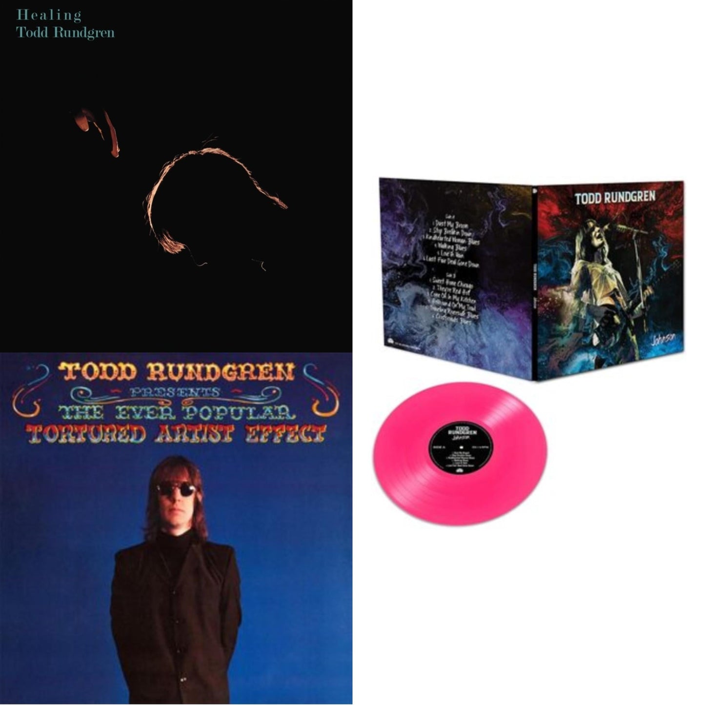 Healing (Clear LP Vinyl/Translucent Blue 7Inch) & Ever Popular Tortured Artist Effect (180G/Limited Edition/Gatefold Cover) & Johnson (Pink LP Vinyl)