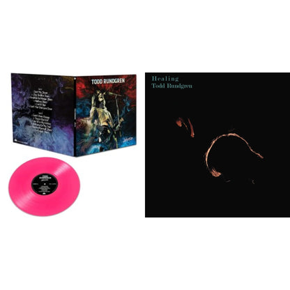 Todd Rundgren - Healing (Clear LP Vinyl/Translucent Blue 7Inch) & Johnson (Pink LP Vinyl)