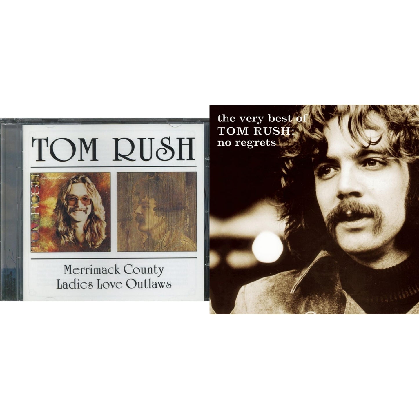 Merrimack County / Ladies Love Outlaws (Remastered) & Very Best Of Tom Rush: No Regrets