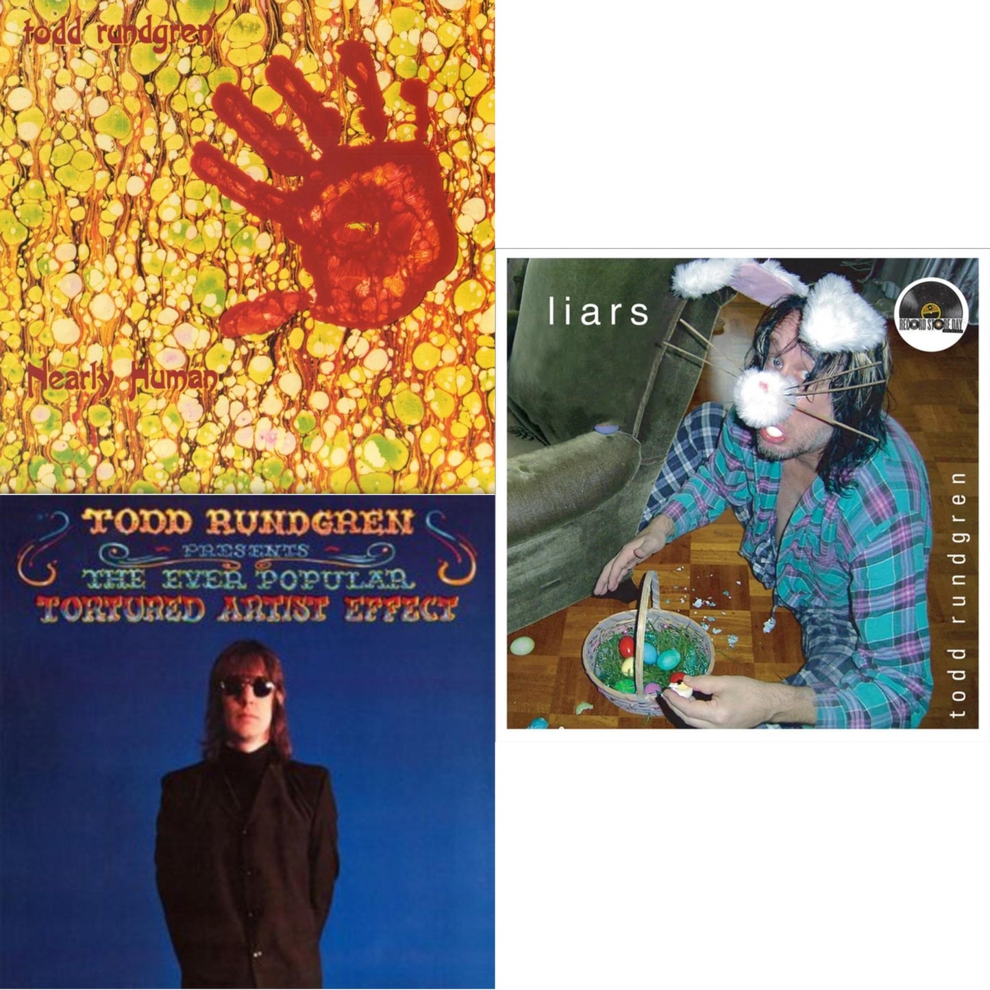 Nearly Human (180G/Translucent Yellow LP Vinyl/Limited Tour Edition) & Ever Popular Tortured Artist Effect (180G/Limited Edition/Gatefold Cover) & Liars (2LP/Green Vinyl)