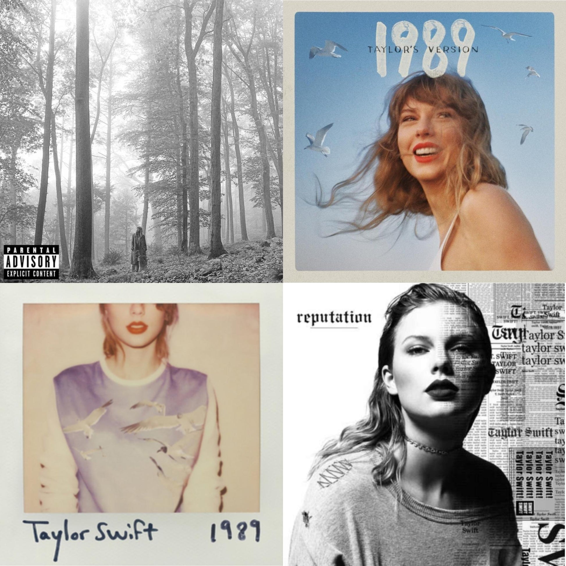 This is a 4 CD SKU bundle.
1.This CD is brand new.Format: CDMusic Style: VocalThis item's title is: Folklore (X)Artist: Taylor SwiftLabel: REPUBLICBarcode: 602435034805Release Date: 8/7/2020
2.This CD is brand new.