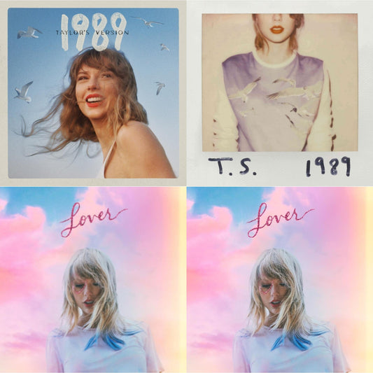 1989 (Taylor's Version) & Lover (Deluxe) (Version 4) & Lover & 1989