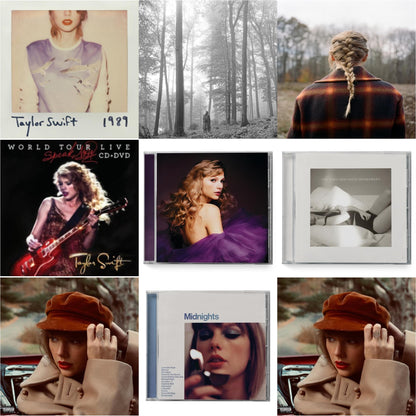 This is a 9 CD SKU bundle.
1.This CD is brand new.Format: CDMusic Style: VocalThis item's title is: Folklore (Edited)Artist: Taylor SwiftLabel: REPUBLICBarcode: 602435034799Release Date: 8/7/2020
2.This CD is brand new.
