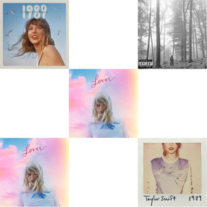 Folklore (X) & 1989 (Taylor's Version) & 1989 & Lover (Deluxe) (Version 2) & Lover
