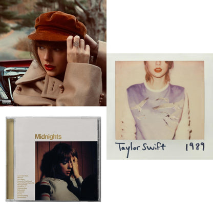 Red (Taylor's Version) (X) (2CD) & Midnights (X) (Mahogany CD) & 1989