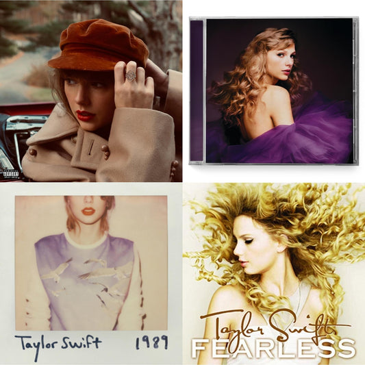 This is a 4 CD SKU bundle.
1.This CD is brand new.Format: CDMusic Style: BalladThis item's title is: Red (Taylor's Version) (Edited) (2CD)Artist: Taylor SwiftLabel: REPUBLICBarcode: 602438737635Release Date: 11/12/2021
2.This CD is brand new.