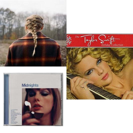 This is a 3 CD SKU bundle.
1.This CD is brand new.Format: CDThis item's title is: Evermore (Edited)Artist: Taylor SwiftLabel: Republic RecordsBarcode: 602435649009Release Date: 12/18/2020
2.This CD is brand new.
