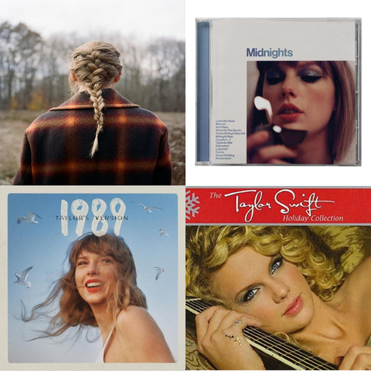 This is a 4 CD SKU bundle.
1.This CD is brand new.Format: CDThis item's title is: Evermore (Edited)Artist: Taylor SwiftLabel: Republic RecordsBarcode: 602435649009Release Date: 12/18/2020
2.This CD is brand new.