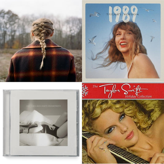 This is a 4 CD SKU bundle.
1.This CD is brand new.Format: CDThis item's title is: Evermore (Edited)Artist: Taylor SwiftLabel: Republic RecordsBarcode: 602435649009Release Date: 12/18/2020
2.This CD is brand new.