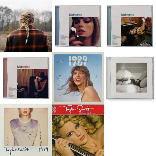 This is a 8 CD SKU bundle.
1.This CD is brand new.Format: CDThis item's title is: Evermore (Edited)Artist: Taylor SwiftLabel: Republic RecordsBarcode: 602435649009Release Date: 12/18/2020
2.This CD is brand new.