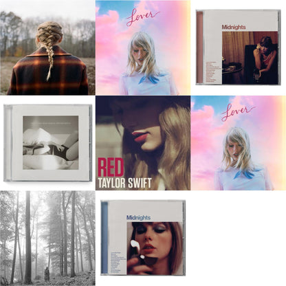This is a 8 CD SKU bundle.
1.This CD is brand new.Format: CDMusic Style: VocalThis item's title is: Folklore (Edited)Artist: Taylor SwiftLabel: REPUBLICBarcode: 602435034799Release Date: 8/7/2020
2.This CD is brand new.