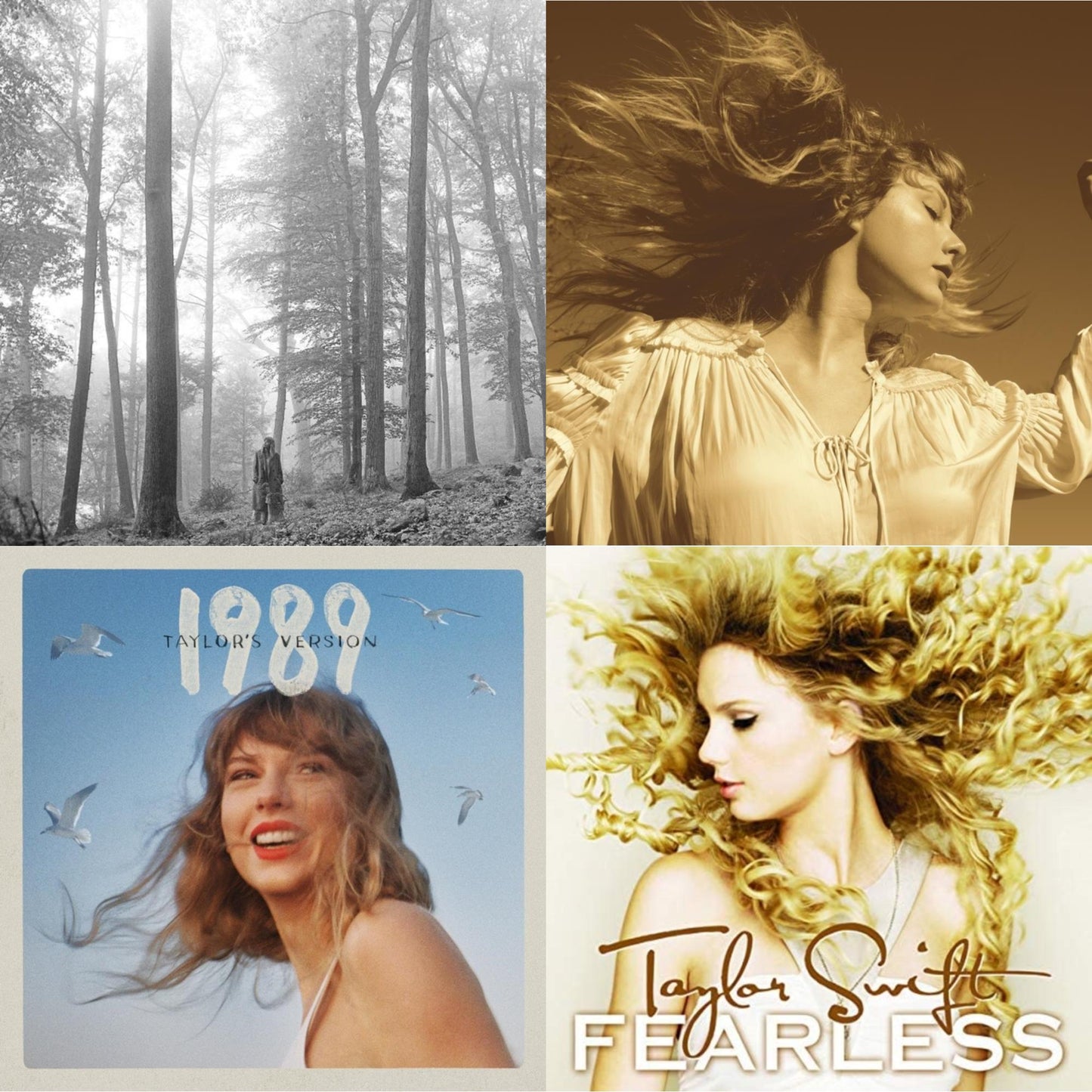 This is a 4 CD SKU bundle.
1.This CD is brand new.Format: CDMusic Style: VocalThis item's title is: Folklore (Edited)Artist: Taylor SwiftLabel: REPUBLICBarcode: 602435034799Release Date: 8/7/2020
2.This CD is brand new.