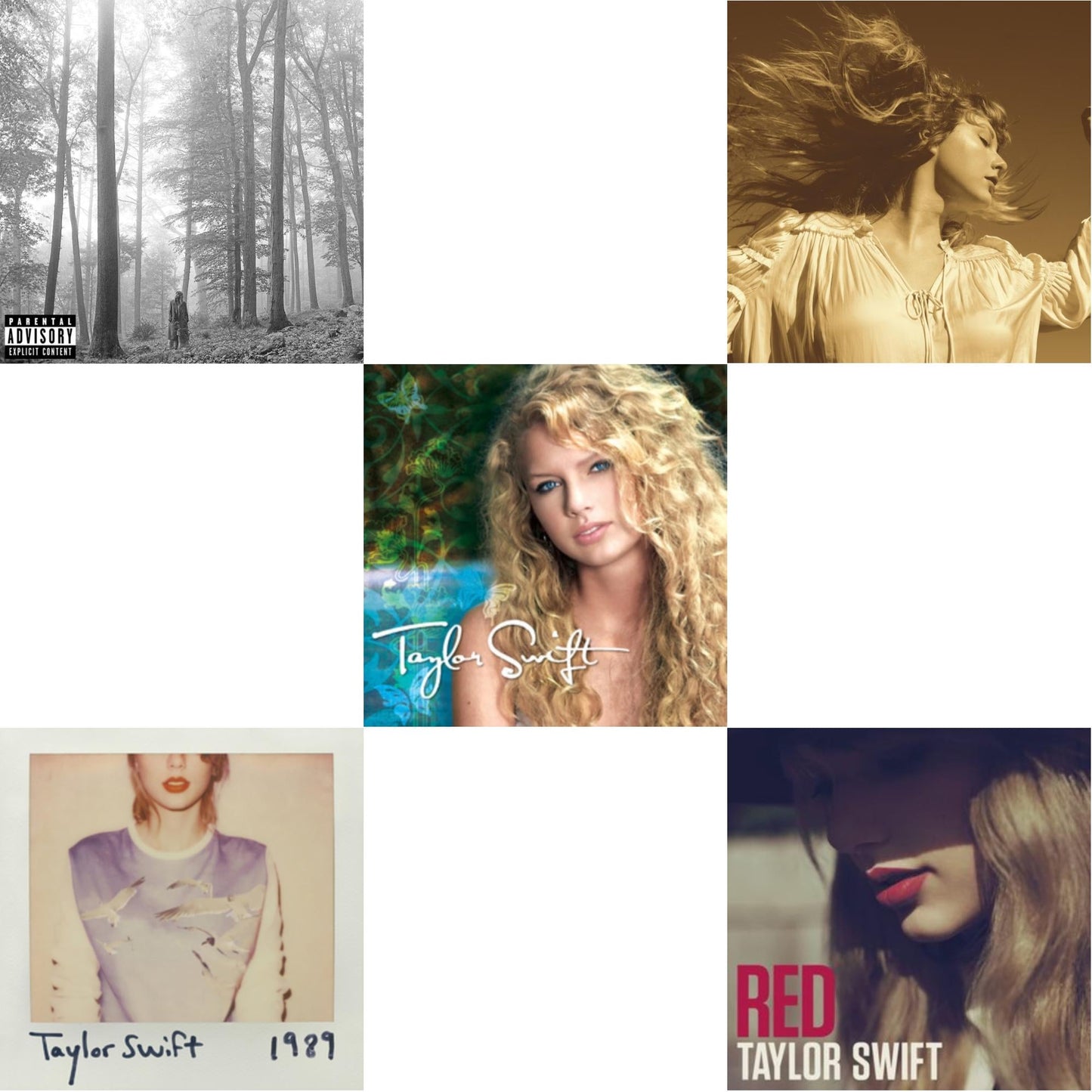 This is a 5 CD SKU bundle.
1.This CD is brand new.Format: CDMusic Style: VocalThis item's title is: Folklore (X)Artist: Taylor SwiftLabel: REPUBLICBarcode: 602435034805Release Date: 8/7/2020
2.This CD is brand new.