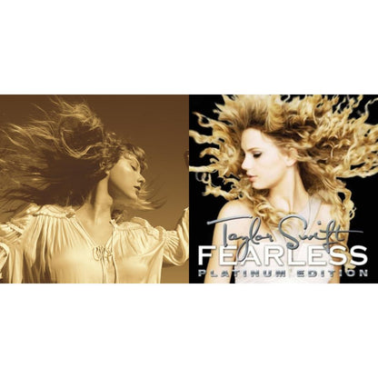 This is a 2 LP Vinyl SKU bundle.
1.This LP Vinyl is brand new.Format: LP VinylMusic Style: CountryThis item's title is: Fearless (Taylor's Version) (Gold Vinyl/3LP)Artist: Taylor SwiftLabel: Republic RecordsBarcode: 602435845104Release Date: 10/1/2021
2.This LP Vinyl is brand new.