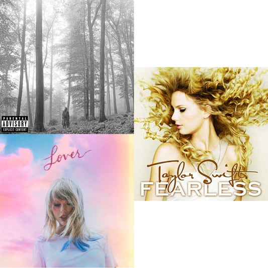 This is a 3 CD SKU bundle.
1.This CD is brand new.Format: CDMusic Style: VocalThis item's title is: Folklore (X)Artist: Taylor SwiftLabel: REPUBLICBarcode: 602435034805Release Date: 8/7/2020
2.This CD is brand new.