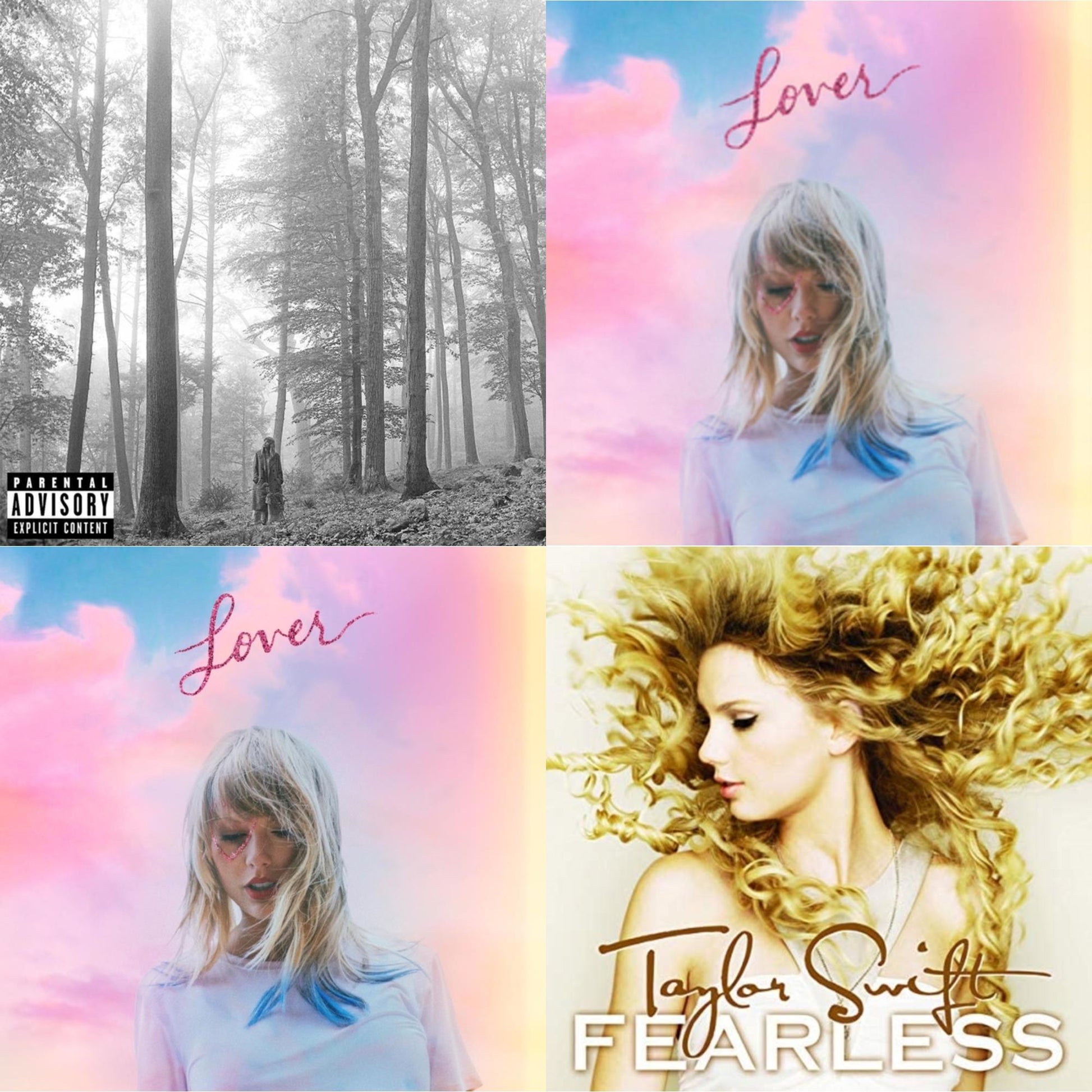 This is a 4 CD SKU bundle.
1.This CD is brand new.Format: CDMusic Style: VocalThis item's title is: Folklore (X)Artist: Taylor SwiftLabel: REPUBLICBarcode: 602435034805Release Date: 8/7/2020
2.This CD is brand new.