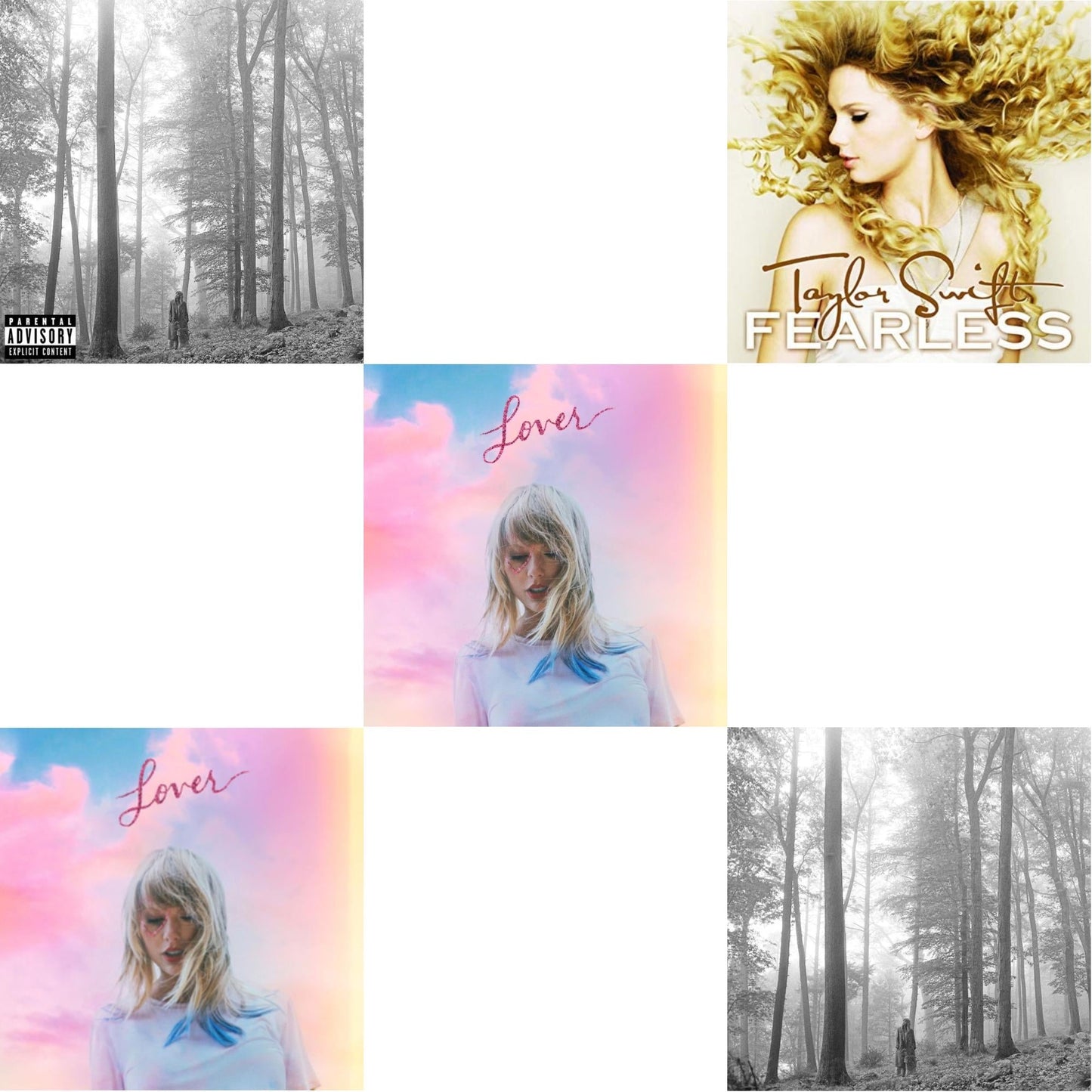 This is a 5 CD SKU bundle.
1.This CD is brand new.Format: CDMusic Style: VocalThis item's title is: Folklore (Edited)Artist: Taylor SwiftLabel: REPUBLICBarcode: 602435034799Release Date: 8/7/2020
2.This CD is brand new.