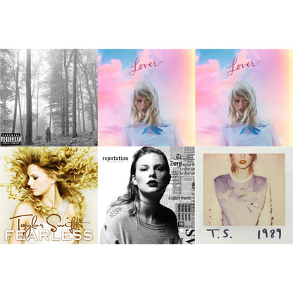 This is a 6 CD SKU bundle.
1.This CD is brand new.Format: CDMusic Style: VocalThis item's title is: Folklore (X)Artist: Taylor SwiftLabel: REPUBLICBarcode: 602435034805Release Date: 8/7/2020
2.This CD is brand new.