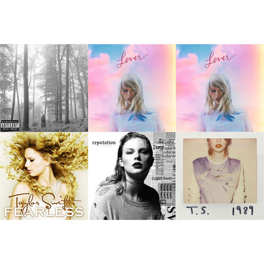 This is a 6 CD SKU bundle.
1.This CD is brand new.Format: CDMusic Style: VocalThis item's title is: Folklore (X)Artist: Taylor SwiftLabel: REPUBLICBarcode: 602435034805Release Date: 8/7/2020
2.This CD is brand new.