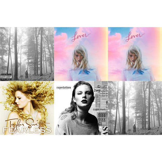 This is a 6 CD SKU bundle.
1.This CD is brand new.Format: CDMusic Style: VocalThis item's title is: Folklore (Edited)Artist: Taylor SwiftLabel: REPUBLICBarcode: 602435034799Release Date: 8/7/2020
2.This CD is brand new.