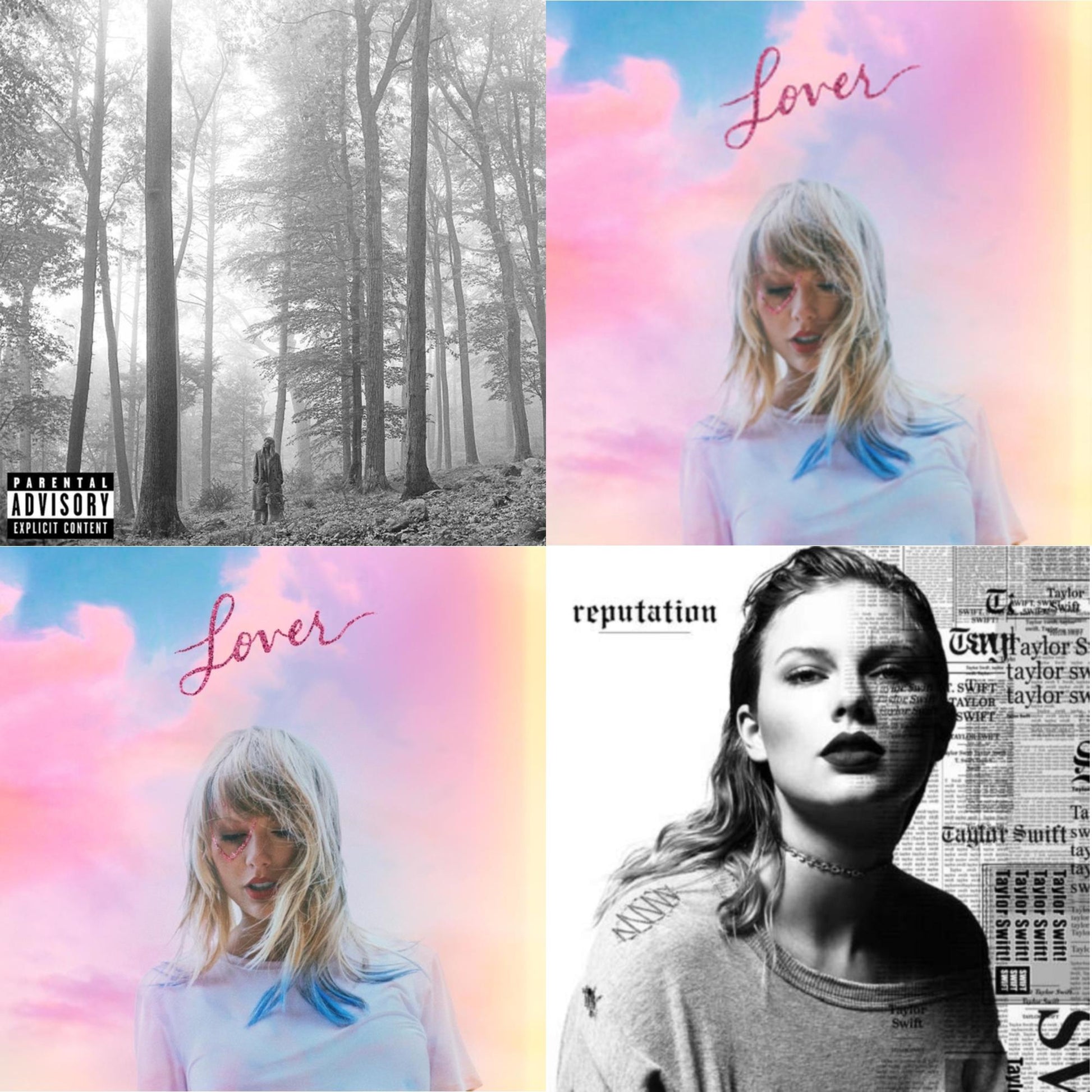 This is a 4 CD SKU bundle.
1.This CD is brand new.Format: CDMusic Style: VocalThis item's title is: Folklore (X)Artist: Taylor SwiftLabel: REPUBLICBarcode: 602435034805Release Date: 8/7/2020
2.This CD is brand new.
