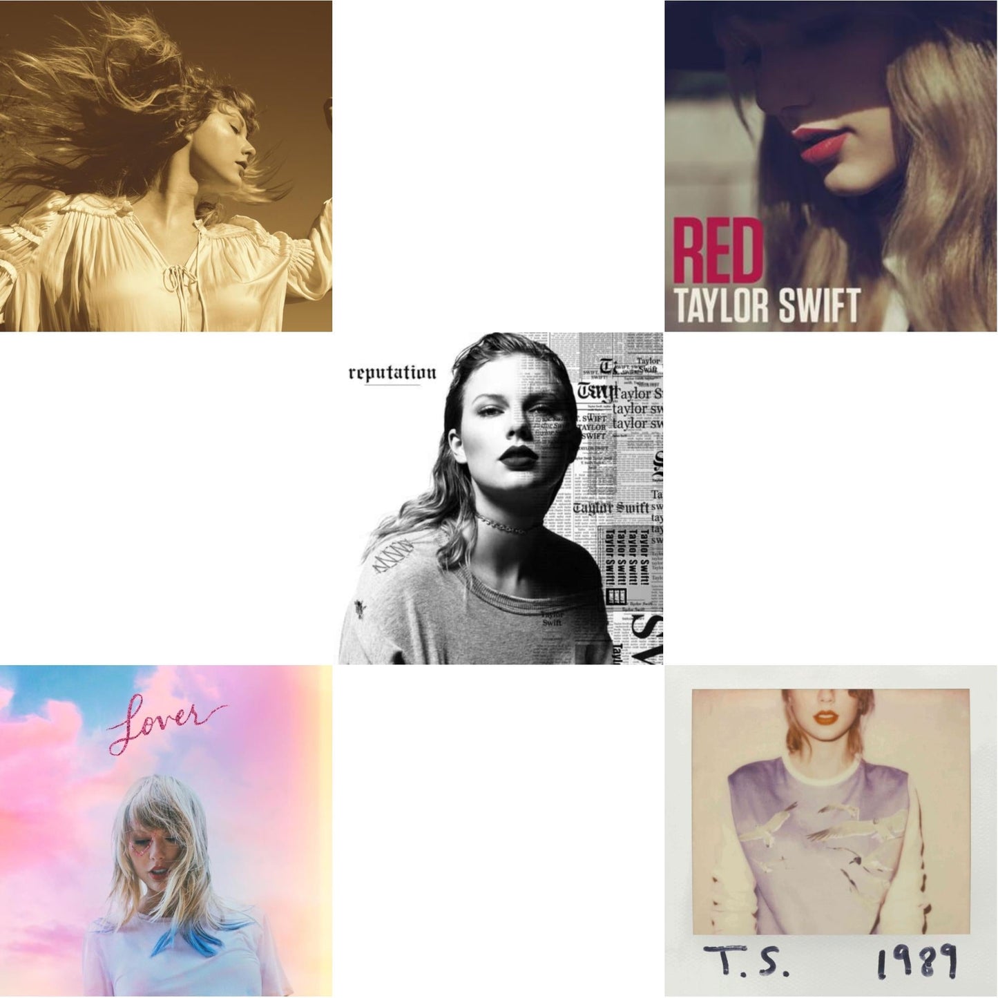 This is a 5 CD SKU bundle.
1.This CD is brand new.Format: CDMusic Style: Rock & RollThis item's title is: Fearless (Taylor's Version) (2CD)Artist: Taylor SwiftBarcode: 602435845098Release Date: 4/9/2021
2.This CD is brand new.