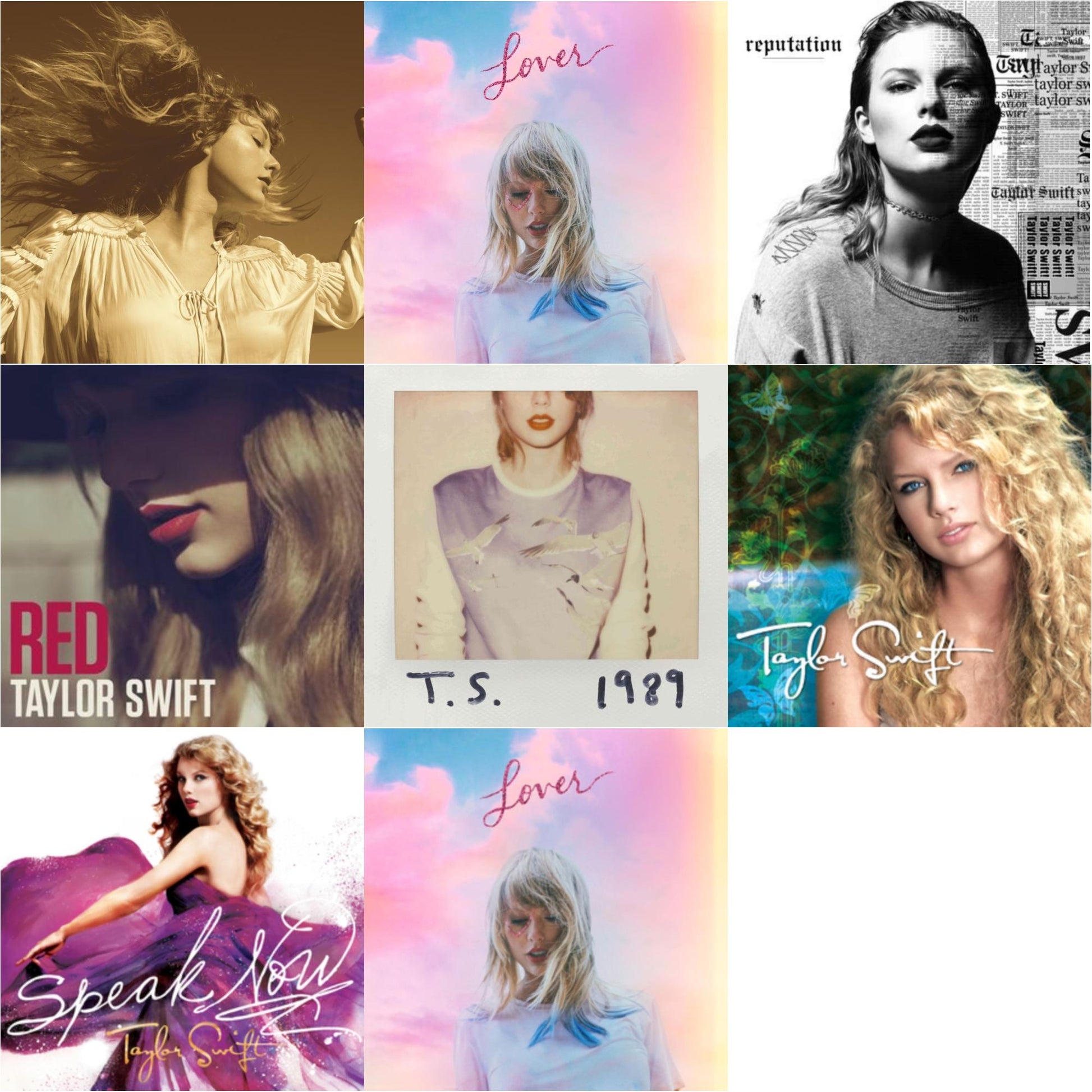 This is a 8 CD SKU bundle.
1.This CD is brand new.Format: CDMusic Style: Rock & RollThis item's title is: Fearless (Taylor's Version) (2CD)Artist: Taylor SwiftBarcode: 602435845098Release Date: 4/9/2021
2.This CD is brand new.