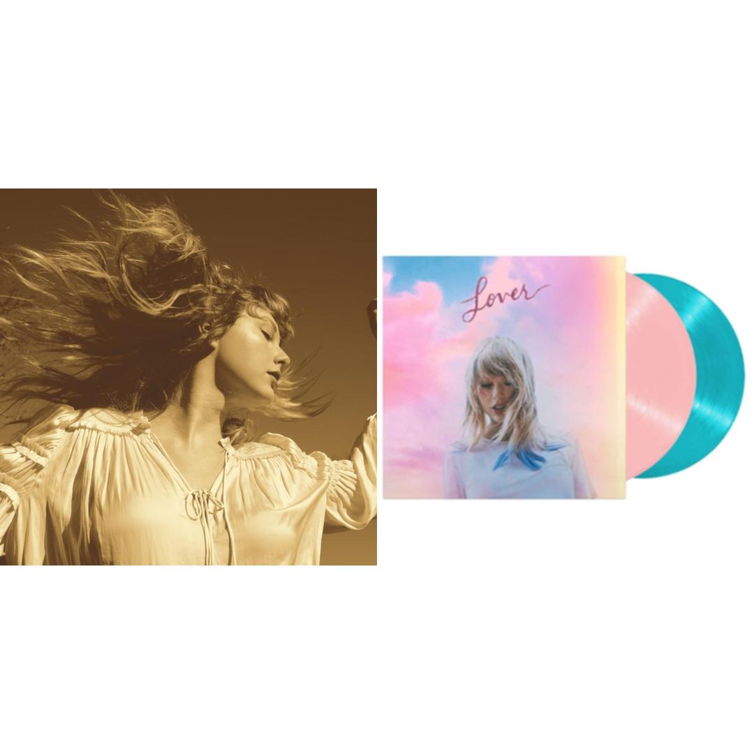 This is a 2 LP Vinyl SKU bundle.
1.This LP Vinyl is brand new.Format: LP VinylMusic Style: CountryThis item's title is: Fearless (Taylor's Version) (Gold Vinyl/3LP)Artist: Taylor SwiftLabel: Republic RecordsBarcode: 602435845104Release Date: 10/1/2021
2.This LP Vinyl is brand new.