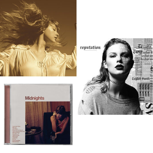 This is a 3 CD SKU bundle.
1.This CD is brand new.Format: CDMusic Style: Rock & RollThis item's title is: Fearless (Taylor's Version) (2CD)Artist: Taylor SwiftBarcode: 602435845098Release Date: 4/9/2021
2.This CD is brand new.