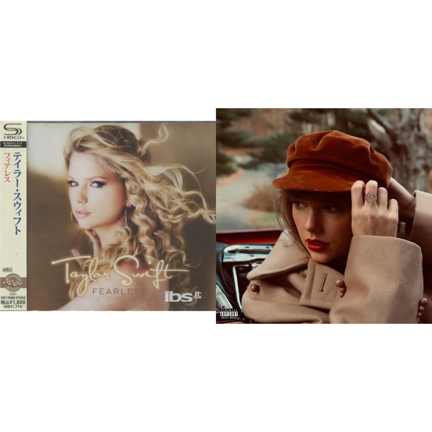 This is a 2 CD SKU bundle.
1.This CD is brand new.Format: CDMusic Style: CountryThis item's title is: FearlessArtist: Taylor SwiftLabel: Big Machine RecordsBarcode: 4988005724175Release Date: 10/24/2012
2.This CD is brand new.