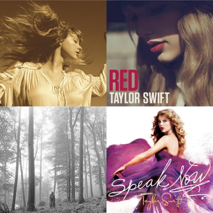 This is a 4 CD SKU bundle.
1.This CD is brand new.Format: CDMusic Style: VocalThis item's title is: Folklore (Edited)Artist: Taylor SwiftLabel: REPUBLICBarcode: 602435034799Release Date: 8/7/2020
2.This CD is brand new.