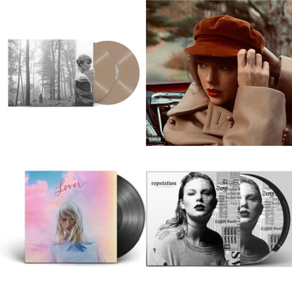 This is a 4 LP Vinyl SKU bundle.
1.This LP Vinyl is brand new.Format: LP VinylMusic Style: VocalThis item's title is: Folklore (X) (Beige Vinyl/2LP)Artist: Taylor SwiftLabel: Republic RecordsBarcode: 602435034881Release Date: 7/23/2021
2.This LP Vinyl is brand new.