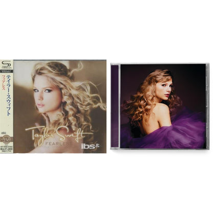 This is a 2 CD SKU bundle.
1.This CD is brand new.Format: CDMusic Style: CountryThis item's title is: FearlessArtist: Taylor SwiftLabel: Big Machine RecordsBarcode: 4988005724175Release Date: 10/24/2012
2.This CD is brand new.