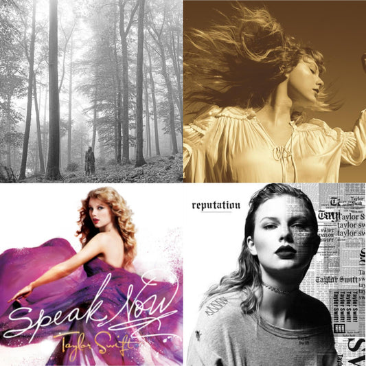 This is a 4 CD SKU bundle.
1.This CD is brand new.Format: CDMusic Style: VocalThis item's title is: Folklore (Edited)Artist: Taylor SwiftLabel: REPUBLICBarcode: 602435034799Release Date: 8/7/2020
2.This CD is brand new.